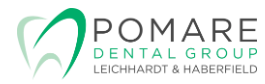 Pomare Dental group Logo – proud partner of Human Movement Co. Leichhardt