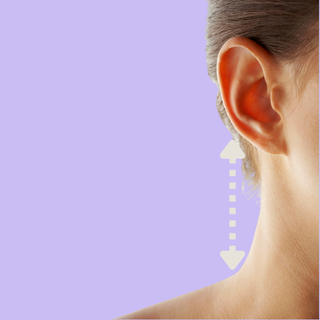 Shoulder to ear distance